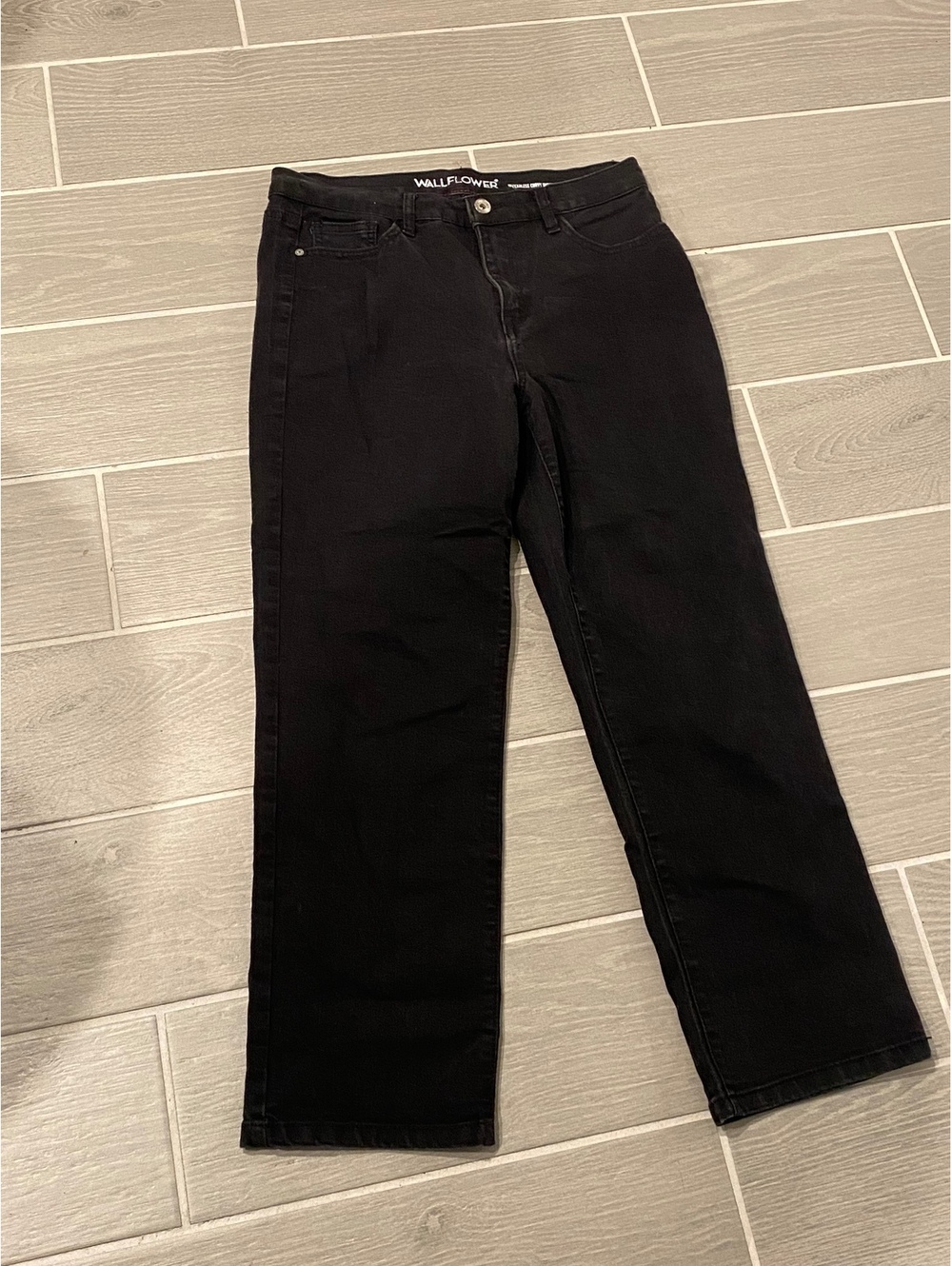 Wallflower The Fearless Curvy Super High Rise Black Jeans Size 7